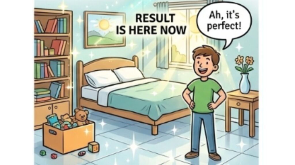 現在完了形のイラスト